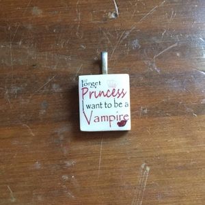 Vampire Scrabble Charm